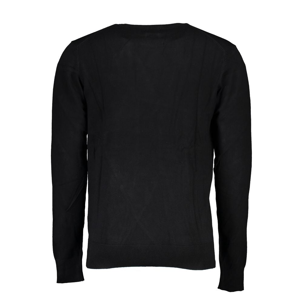 Gianmarco Venturi Schwarzer Nylon-Sweatshirt