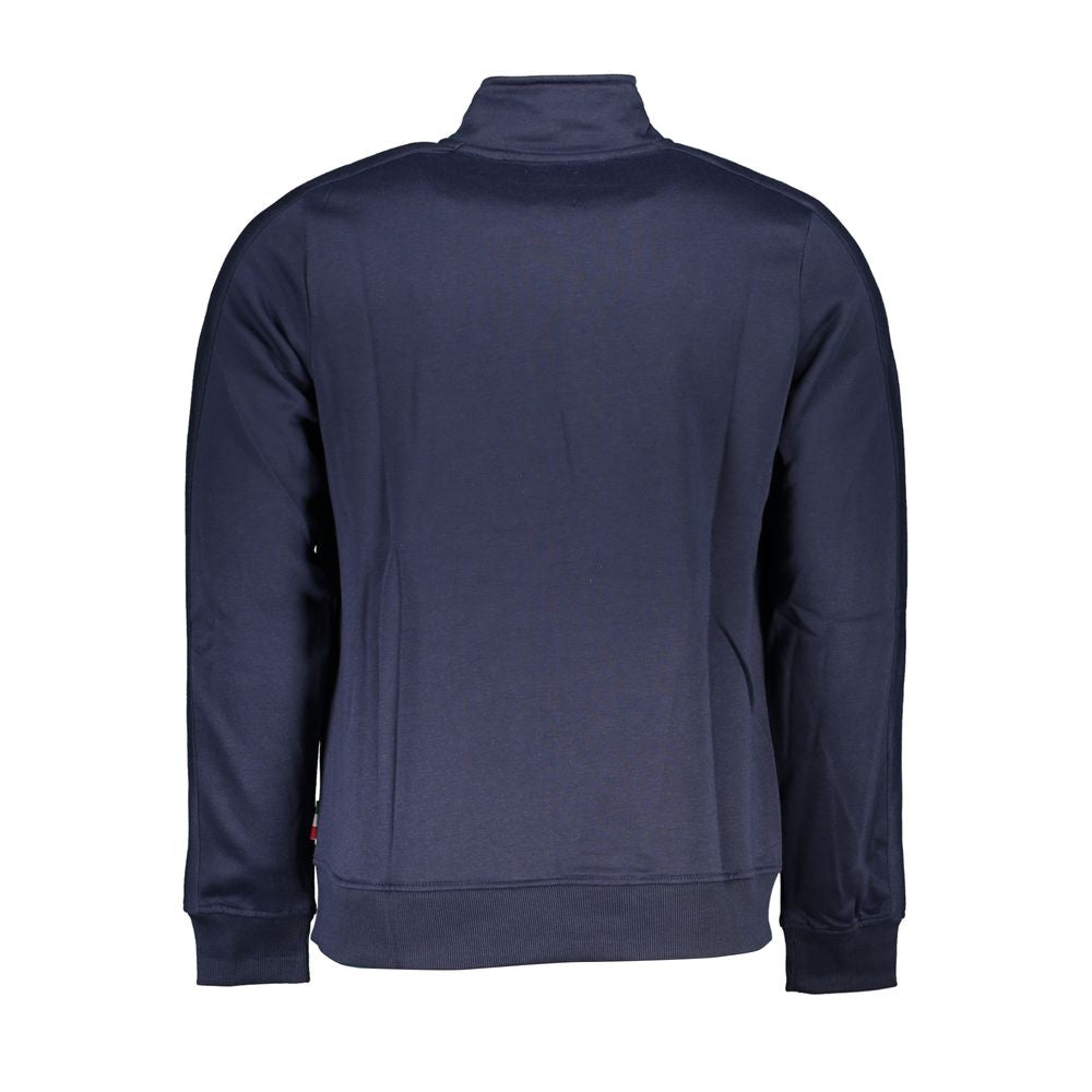 Gianmarco Venturi Blaues Herren-Sweatshirt aus Polyester