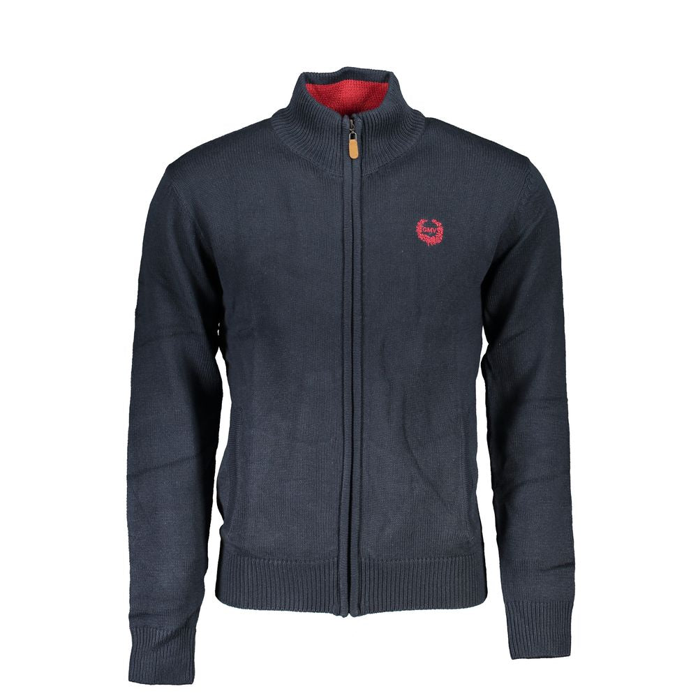 Gianmarco Venturi Baumwoll-Pullover in Blau