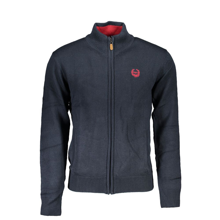 Gianmarco Venturi Baumwoll-Pullover in Blau