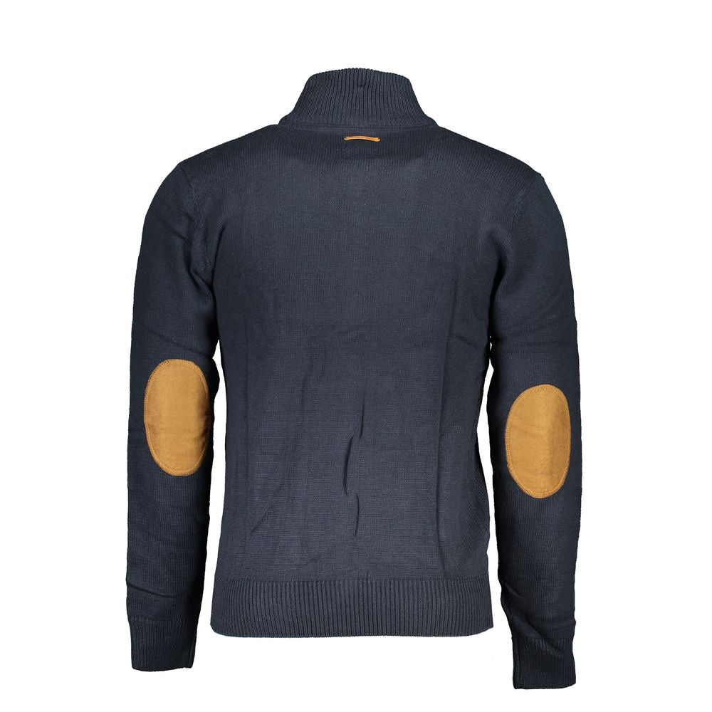 Gianmarco Venturi Baumwoll-Pullover in Blau