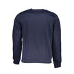 Gianmarco Venturi Blaues Herren-Sweatshirt aus Polyester