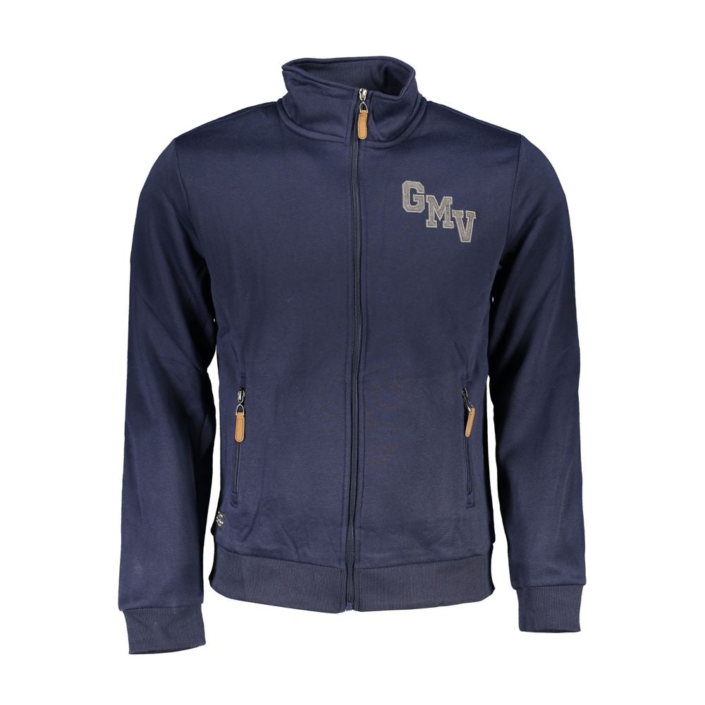 Gianmarco Venturi Men's Blue Polyester Sweatshirt