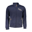 Gianmarco Venturi Blaues Herren-Sweatshirt aus Polyester