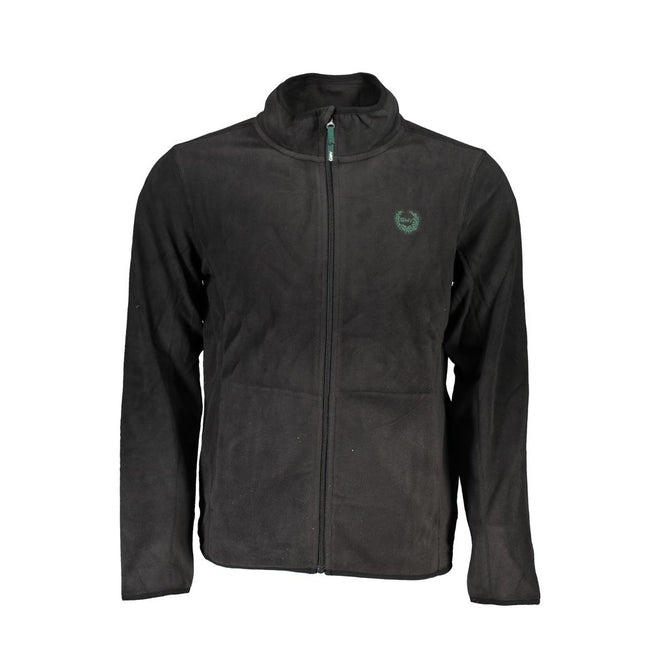 Gianmarco Venturi Schwarzer Baumwoll-Sweatshirt