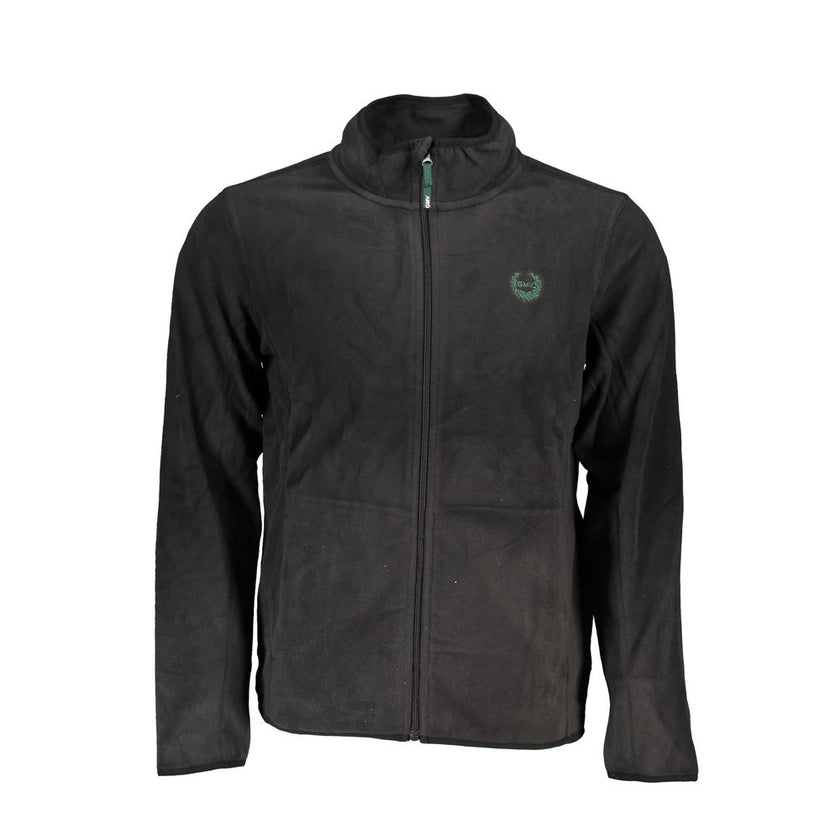 Gianmarco Venturi Schwarzer Baumwoll-Sweatshirt