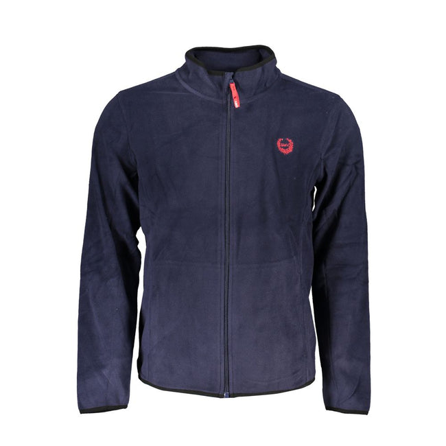 Gianmarco Venturi Blauer Polyester-Sweatshirt