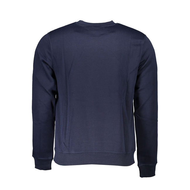 Gianmarco Venturi Blauer Herren-Sweatshirt aus Polyester