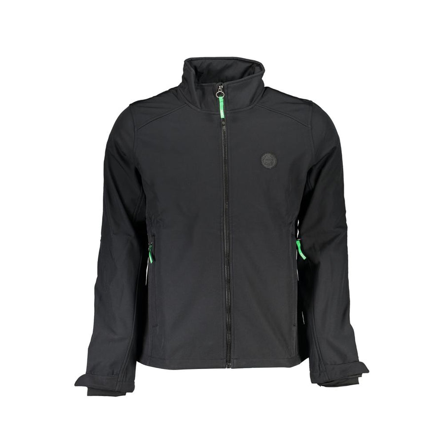 Gianmarco Venturi Men's Black Polyester Jacket