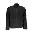 Gianmarco Venturi Schwarzes Herren-Sweatshirt aus Polyester