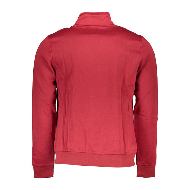 Gianmarco Venturi Rotes Polyester-Sweatshirt für Herren