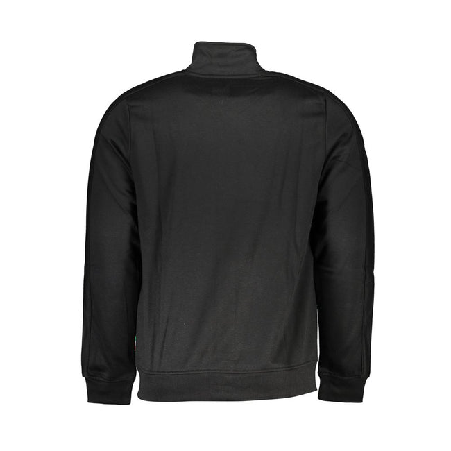 Gianmarco Venturi Schwarzer Baumwoll-Sweatshirt