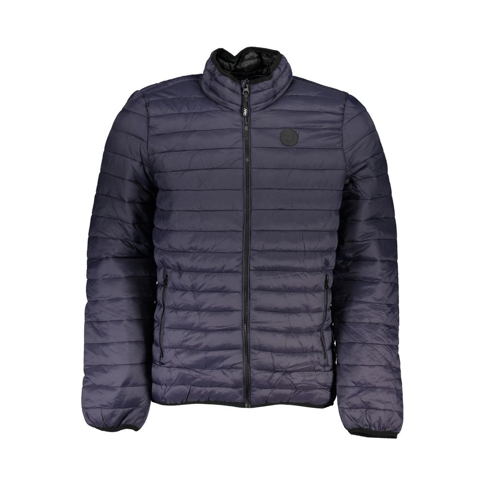 Gianmarco Venturi Men's Blue Polyamide Jacket