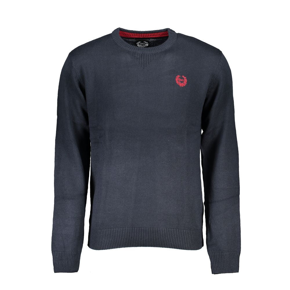 Gianmarco Venturi Men's Blue Cotton Sweater
