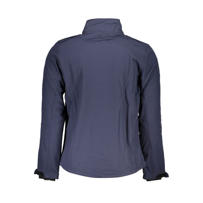 Gianmarco Venturi Blu Polyester Herrenjacke