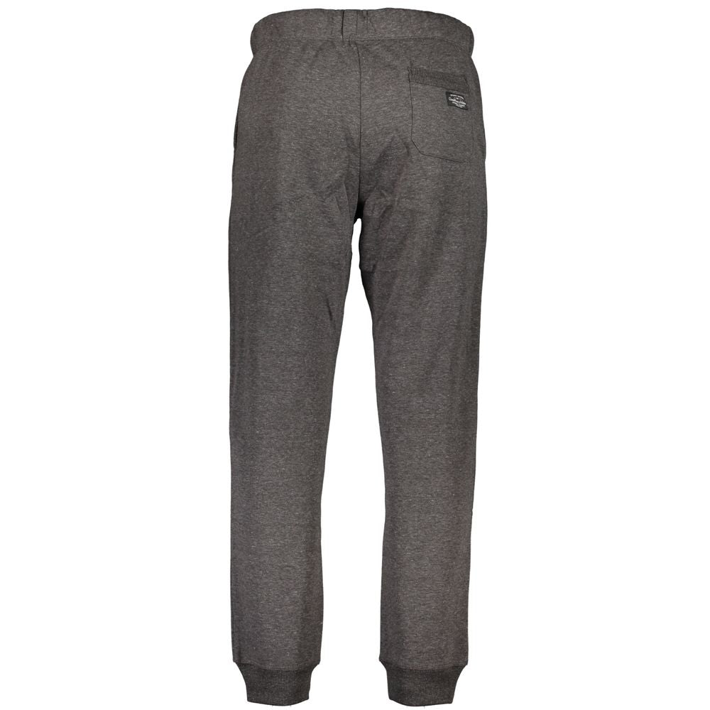 Gianmarco Venturi Grey Cotton Trousers