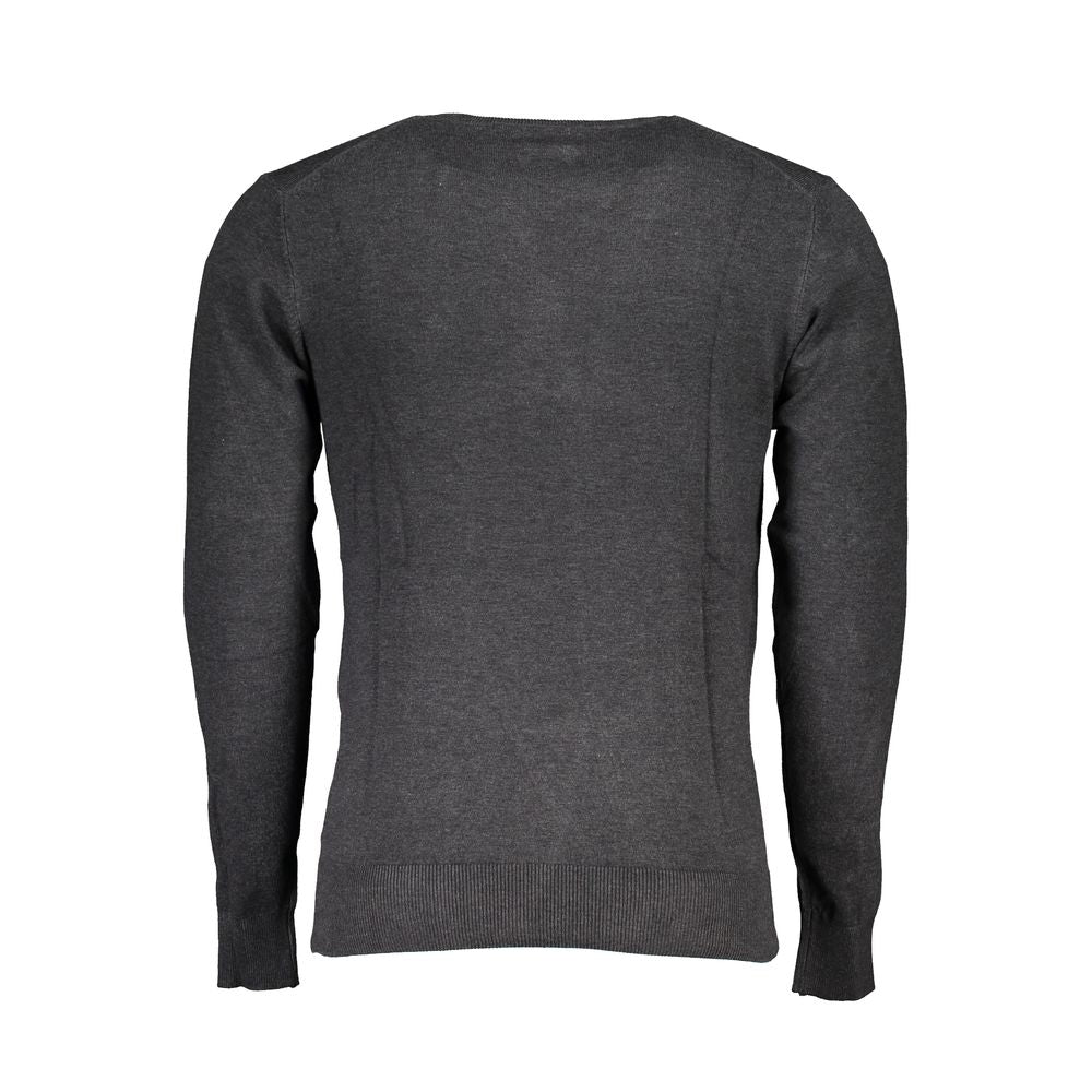 Gianmarco Venturi Grey Nylon Sweatshirt