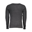Gianmarco Venturi Graues Sweatshirt aus Nylon