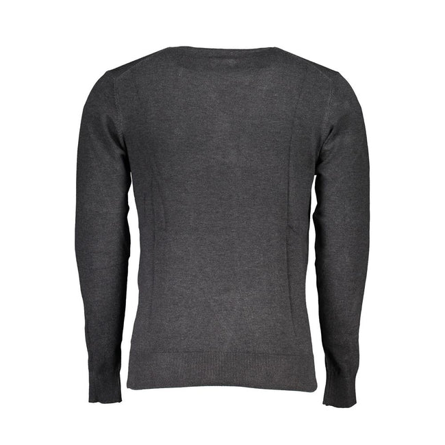 Gianmarco Venturi Graues Sweatshirt aus Nylon