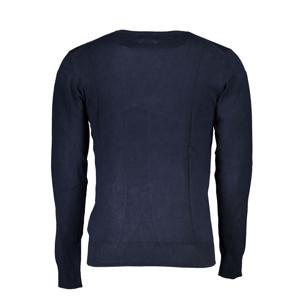 Gianmarco Venturi Blauer Sweatshirt aus Nylon