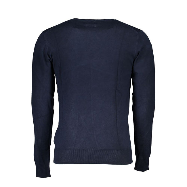 Gianmarco Venturi Blauer Sweatshirt aus Nylon