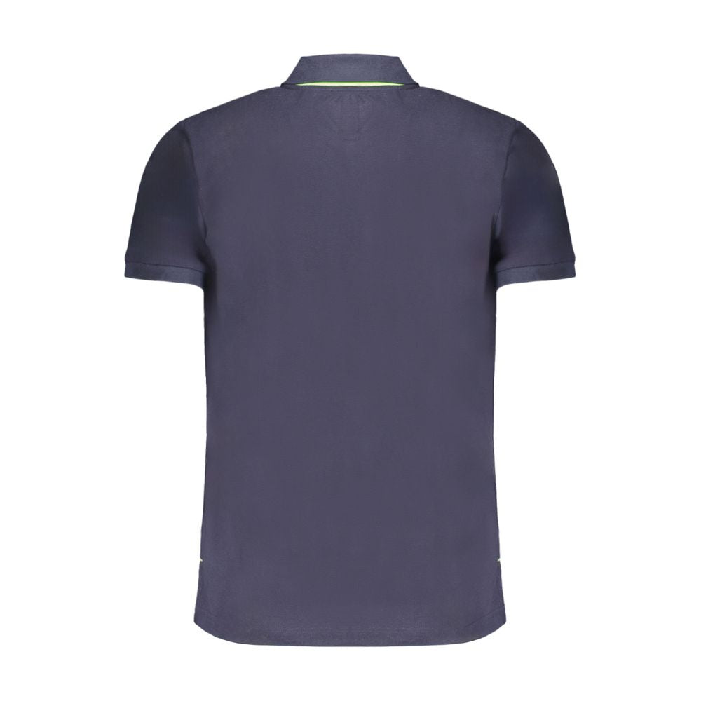 Gianmarco Venturi Men's Blue Cotton Polo Shirt