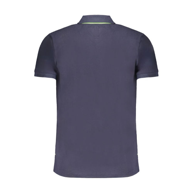 Gianmarco Venturi Blaues Baumwoll-Poloshirt für Herren
