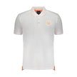 Gianmarco Venturi Weißes Poloshirt aus Baumwolle für Herren