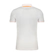 Gianmarco Venturi Weißes Poloshirt aus Baumwolle für Herren