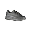 Gaelle Paris Schwarzer Sneaker aus Polyurethan für Herren
