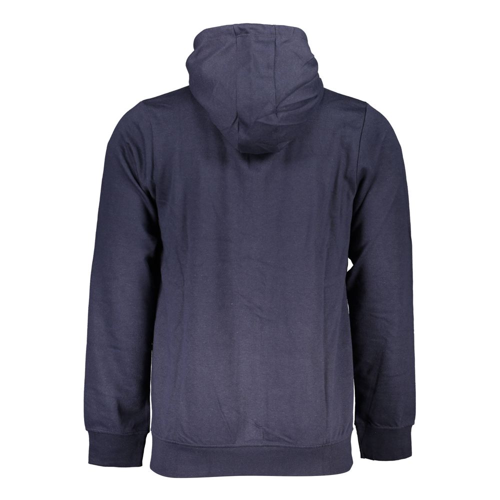 Gianmarco Venturi Men's Blue Cotton Hoodie