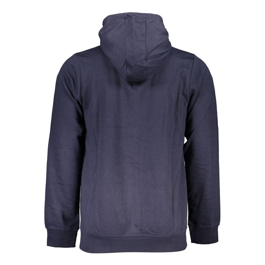 Gianmarco Venturi Men's Blue Cotton Hoodie