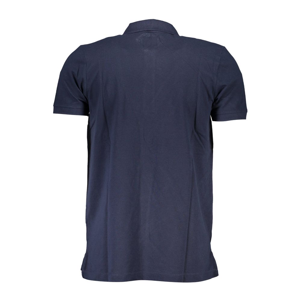 Gianmarco Venturi Blue Cotton Men's Polo Shirt