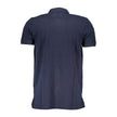 Gianmarco Venturi Blu Cotton Herren Poloshirt