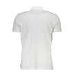 Gianmarco Venturi Bianco Baumwoll-Herrenpoloshirt
