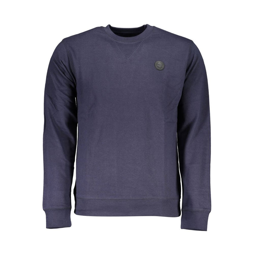 Gianmarco Venturi Blauer Baumwoll-Sweatshirt für Herren