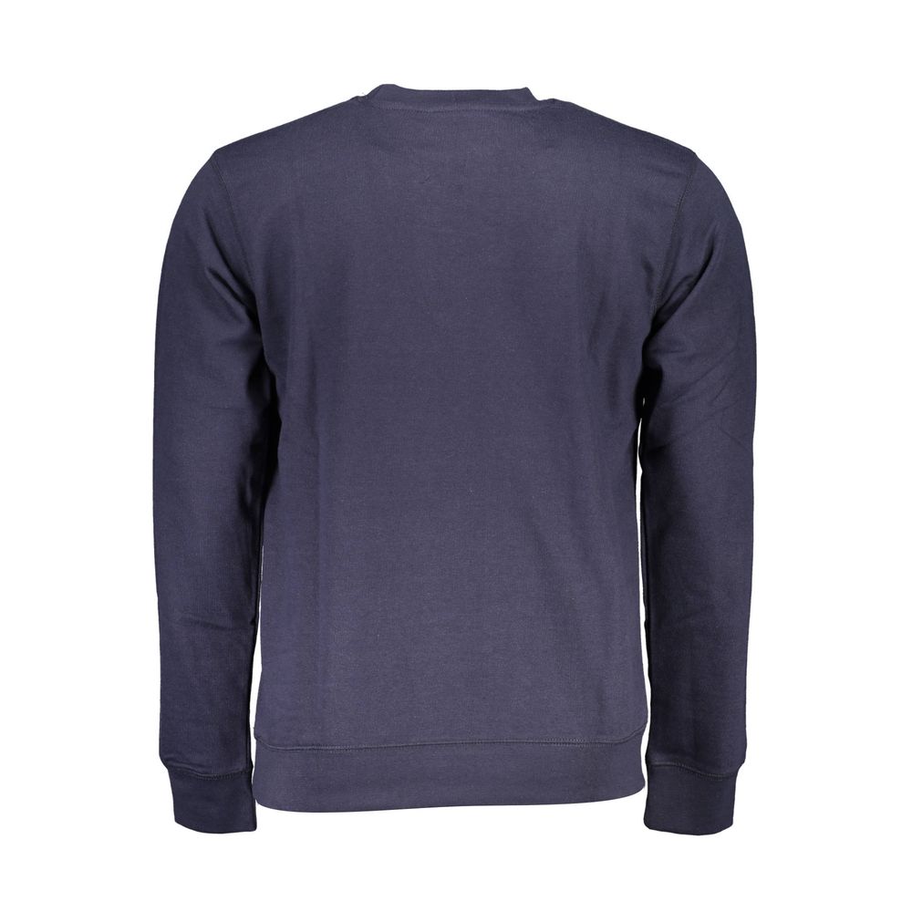 Gianmarco Venturi Blauer Baumwoll-Sweatshirt für Herren
