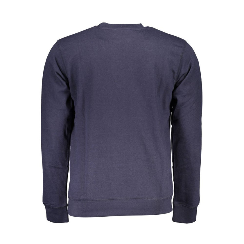 Gianmarco Venturi Blauer Baumwoll-Sweatshirt für Herren