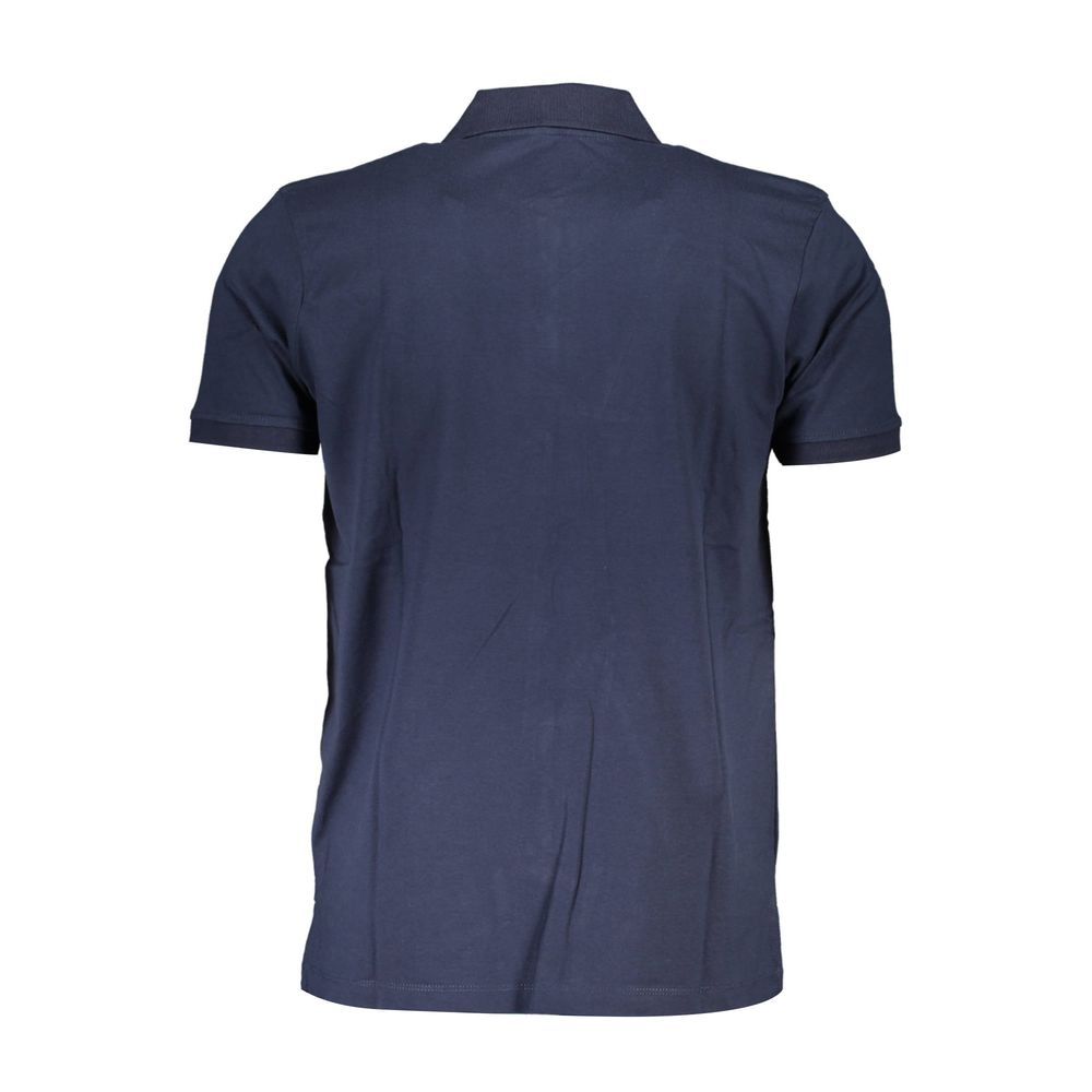Gianmarco Venturi Blue Cotton Men's Polo Shirt