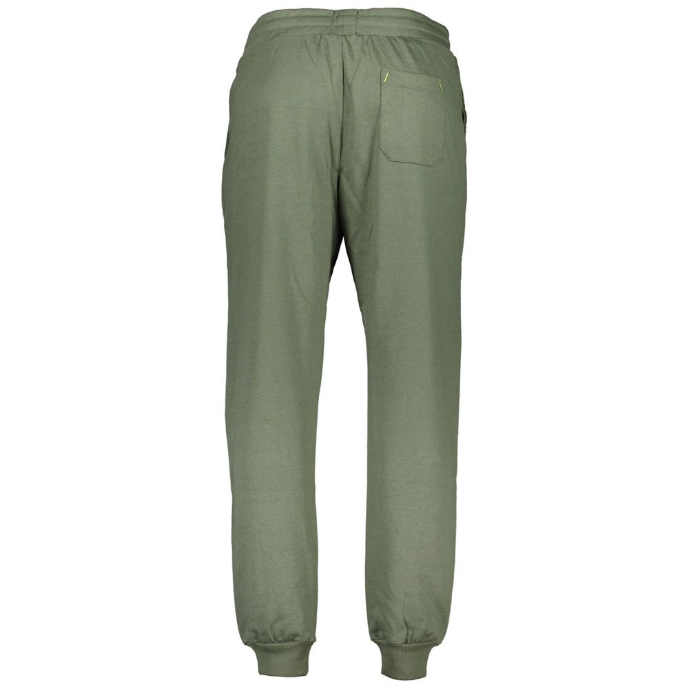 Gianmarco Venturi Green Cotton Men's Joggers