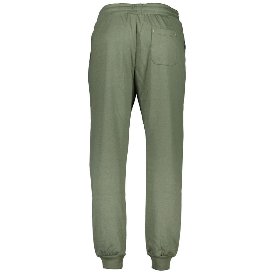 Gianmarco Venturi Verde Baumwoll-Herren-Jogginghose