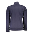 Gianmarco Venturi Blaues Baumwoll-Sweatshirt für Herren