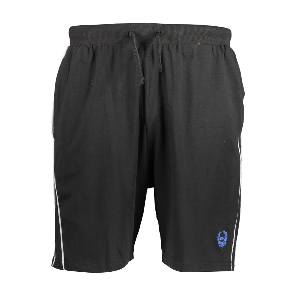 Gianmarco Venturi Schwarze Baumwoll-Sweatpant für Herren