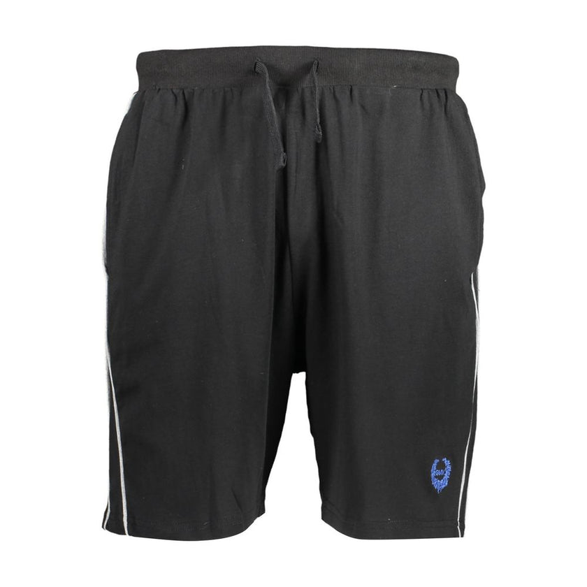 Gianmarco Venturi Schwarze Baumwoll-Sweatpant für Herren