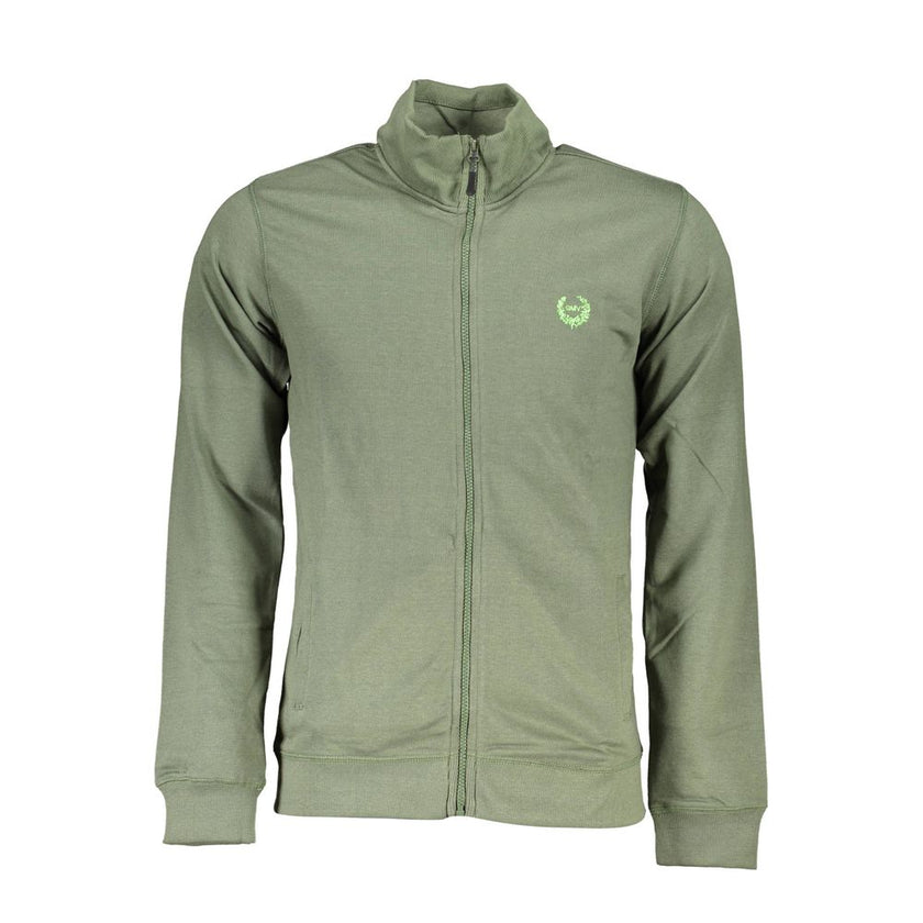 Gianmarco Venturi Verde Baumwoll-Sweatshirt für Herren