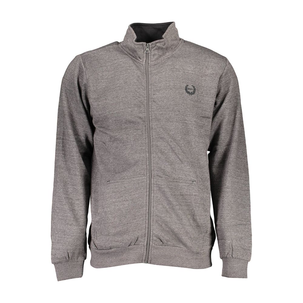 Gianmarco Venturi Grey Cotton Sweatshirt