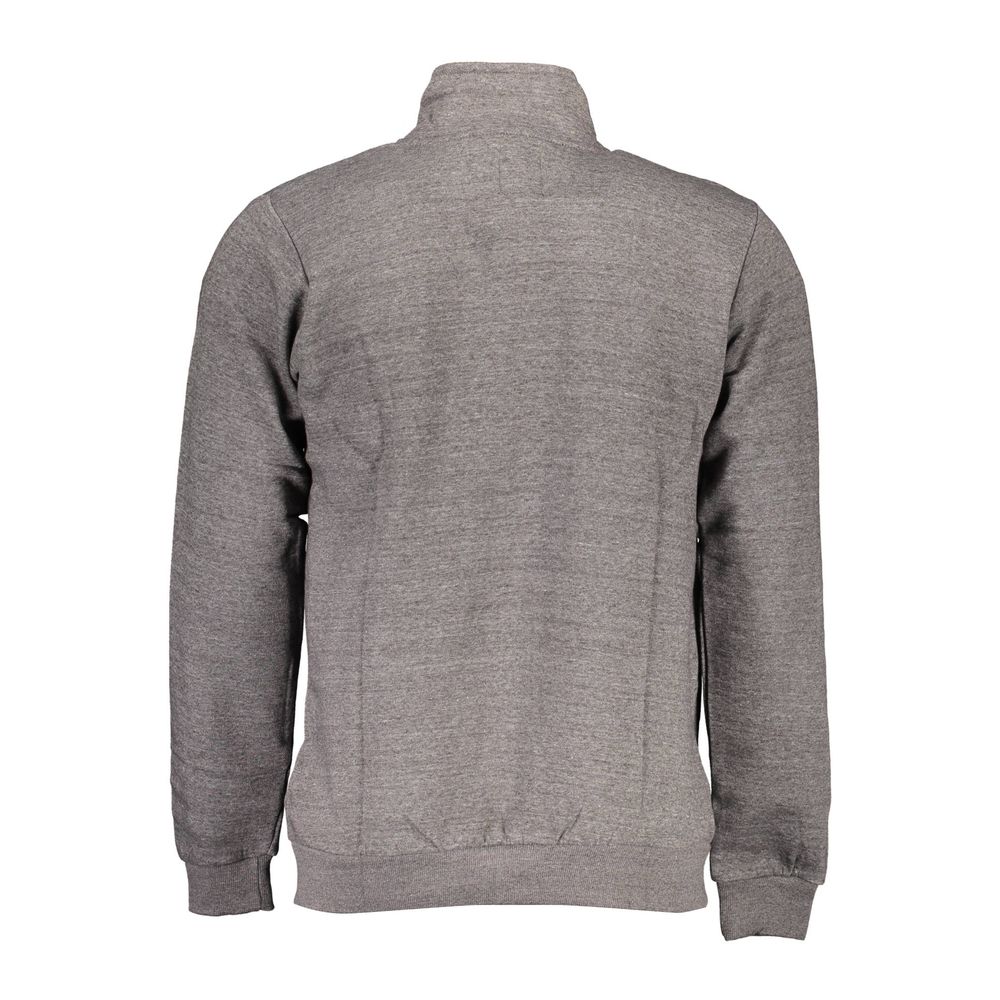 Gianmarco Venturi Grey Cotton Sweatshirt