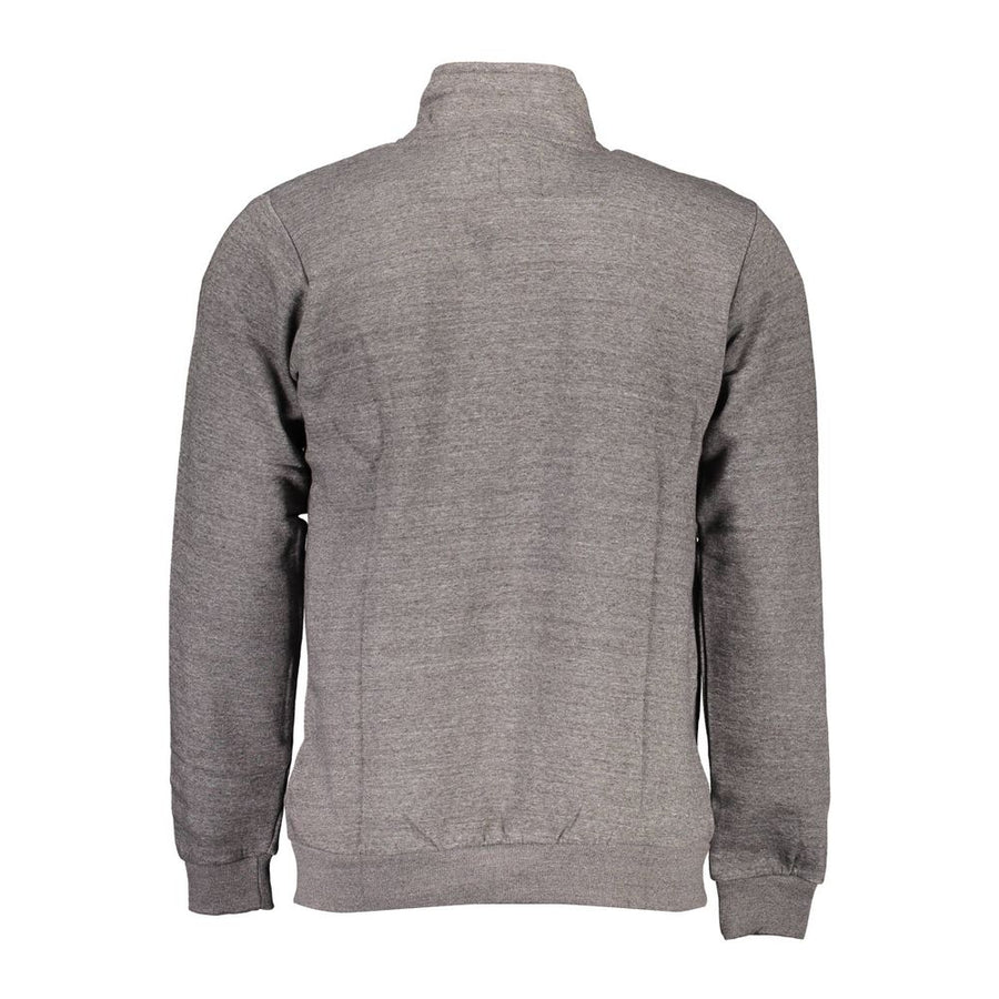 Gianmarco Venturi Grey Cotton Sweatshirt