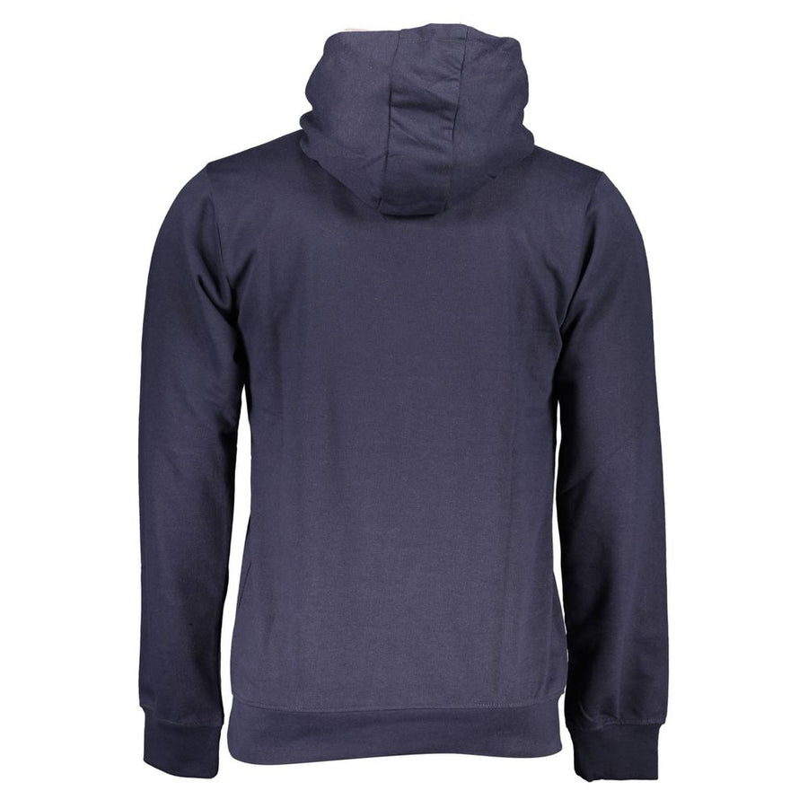 Gianmarco Venturi Men's Blue Cotton Hoodie