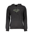 Gianmarco Venturi Baumwoll-Sweatshirt in Schwarz